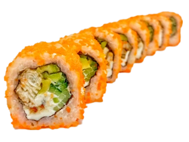 Смачні роли у Харкові Каліфорнія з вугрем Замовити Смачні роли у Харкові Каліфорнія з вугрем