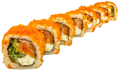 Замовити Смачні роли у Харкові Каліфорнія з копченим лососем