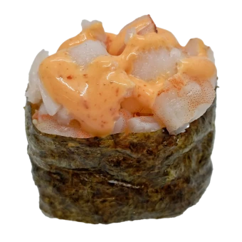 Заказать Доставка суши Харьков Гункан с тигровой креветкой спайси*