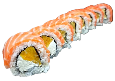 Замовити Смачні роли у Харкові Філадельфія з апельсином