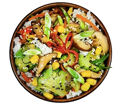 Заказать Доставка еды Харьков Тяхан с овощами