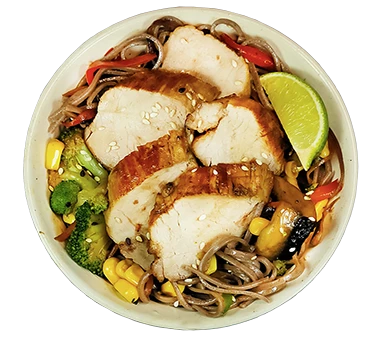 Доставка еды Харьков Соба со свининой Заказать Доставка еды Харьков Соба со свининой