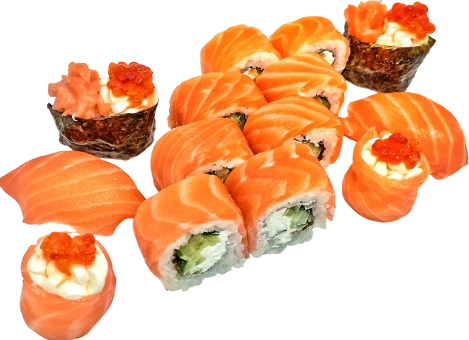 Доставка суші Харків Сет Філадельфія MINI Замовити Доставка суші Харків Сет Філадельфія MINI