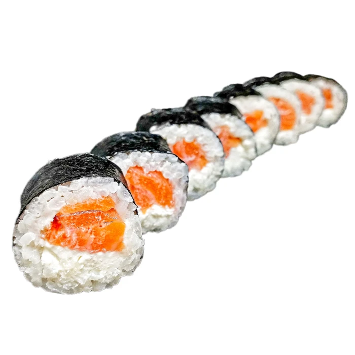 Замовити Смачні роли у Харкові Макі Філадельфія з лососем з доставкою