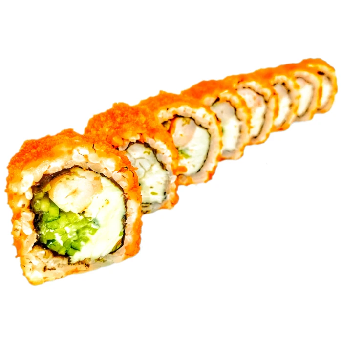 Заказать вкусные роллы Харьков Калифорния с тигровой креветкой Заказать Заказать вкусные роллы Харьков Калифорния с тигровой креветкой с доставкой