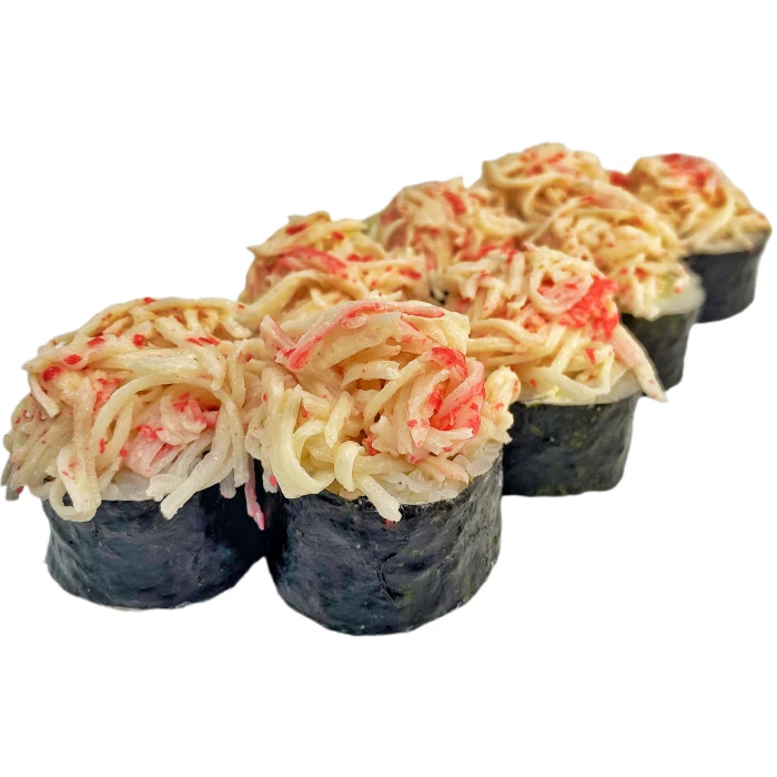 Замовити Смачні роли у Харкові Футомакі зі сніговим крабом спайсі з доставкою