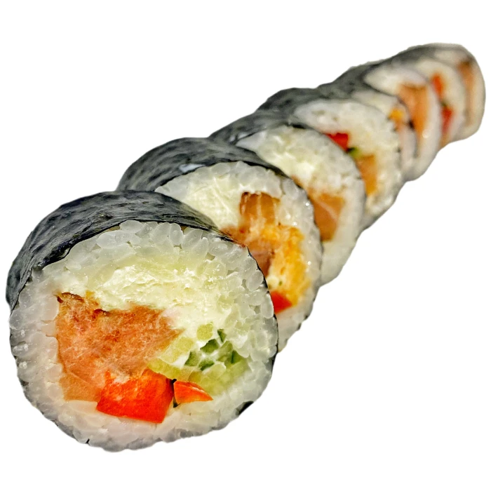 Замовити Смачні роли у Харкові Футомакі з копченим лососем з доставкою