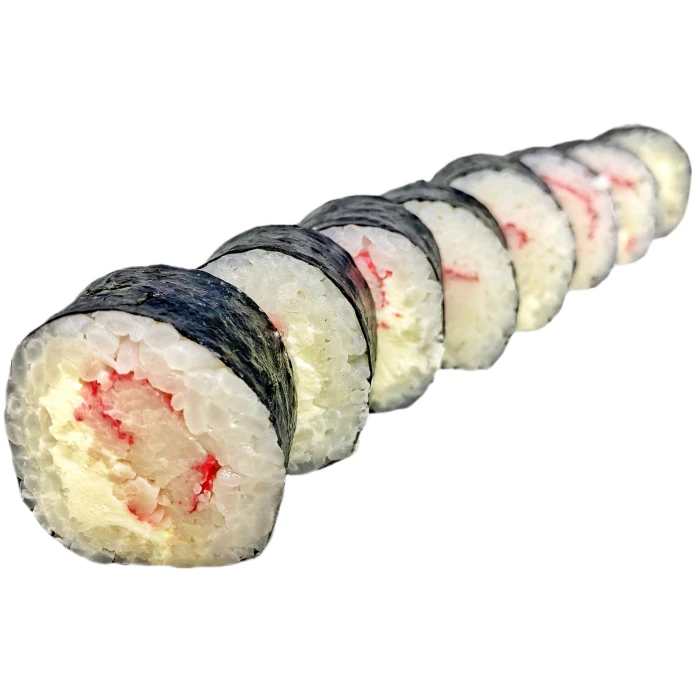 Замовити Смачні роли у Харкові Макі Філадельфія зі сніговим крабом з доставкою