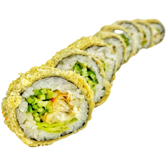 Заказать Тёплые роллы Темпура с угрём с доставкой