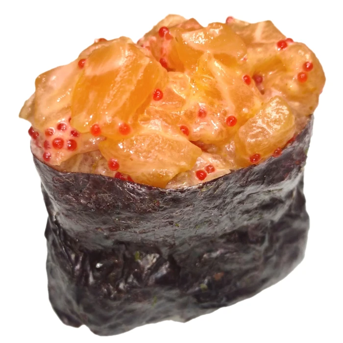 Заказать Доставка суши Харьков Гункан с лососем спайси с доставкой